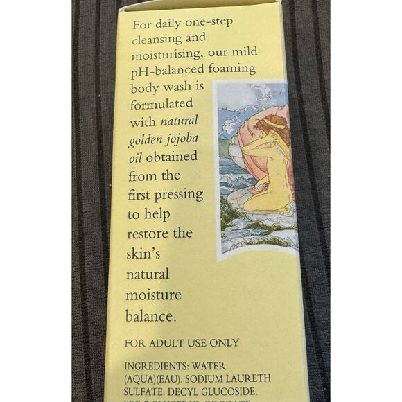 Crabtree & Evelyn Jojoba Oil Moisturizing Body Wash Gel 8.5 oz New in Box - Picture 6 of 6